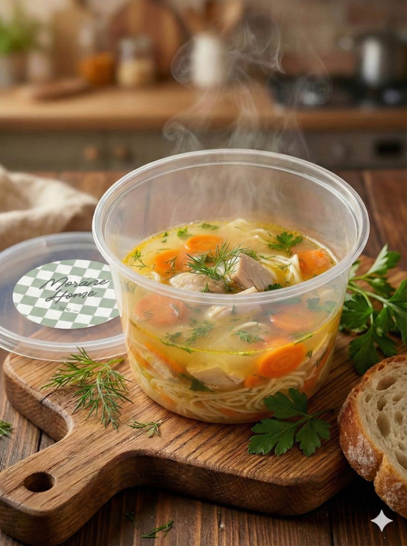 Куриный суп с лапшой